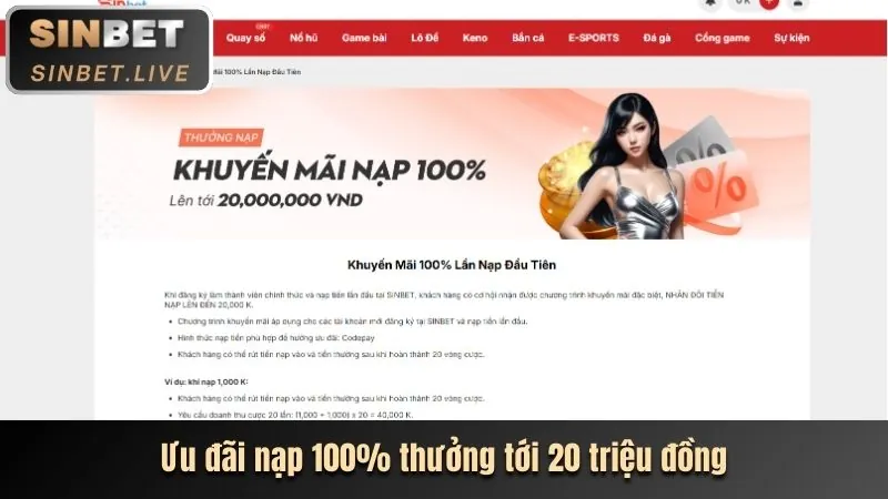 Thưởng nạp tiền mỗi tuần So do 79